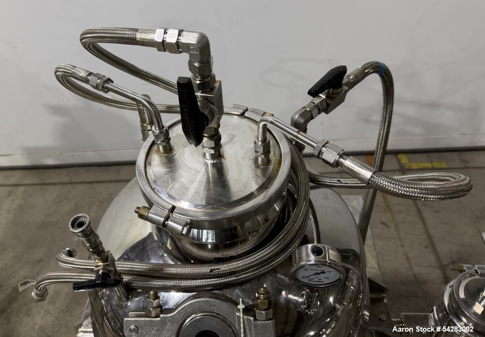 Used Precision Extraction Solutions Jacketed Extraction Vessel – Approx. 26 Gall