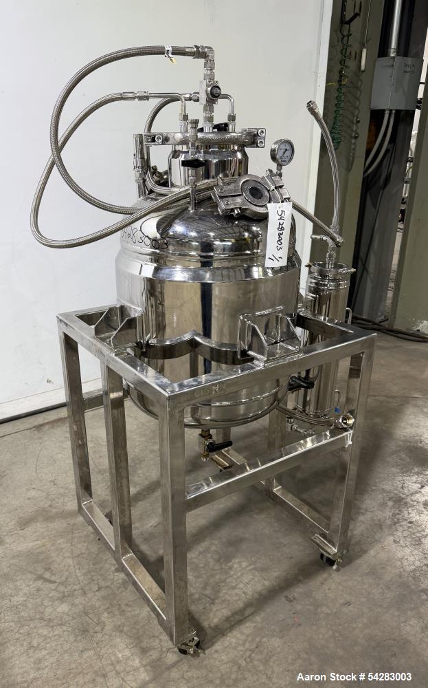 Precision Extraction 26 Gallon Jacketed High-Pressure Extraction Vessel