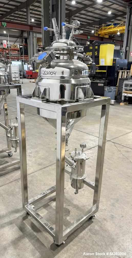 Used Precision Extraction 9 Gallon Jacketed High-Pressure Extraction Vessel