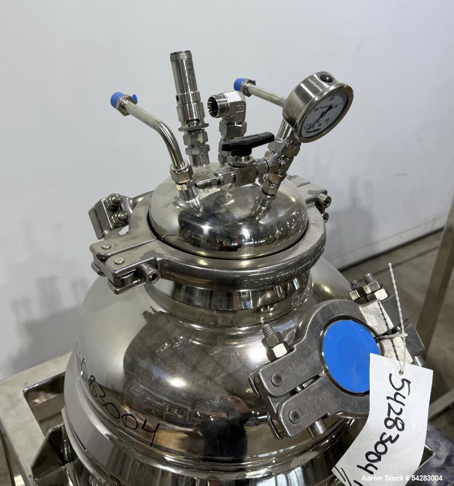 Used Precision Extraction 9 Gallon Jacketed High-Pressure Extraction Vessel