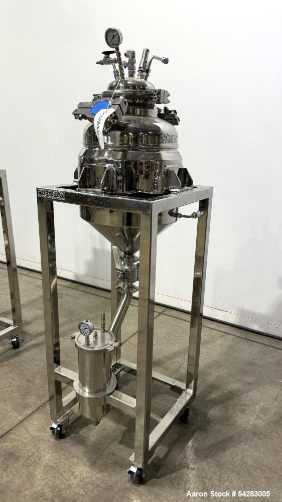 Precision Extraction 9 Gallon Jacketed Pressure Vessel for Cold Extraction