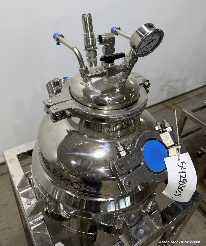 Precision Extraction 9 Gallon Jacketed Pressure Vessel for Cold Extraction