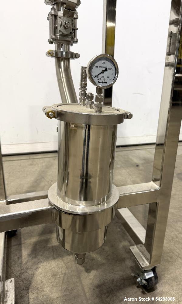 Precision Extraction 9 Gallon Jacketed Pressure Vessel for Cold Extraction