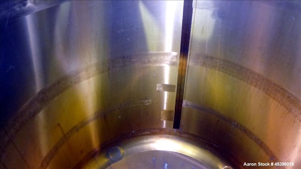 Used 800 Liter Stainless Steel Precision Stainless Pressure Tank