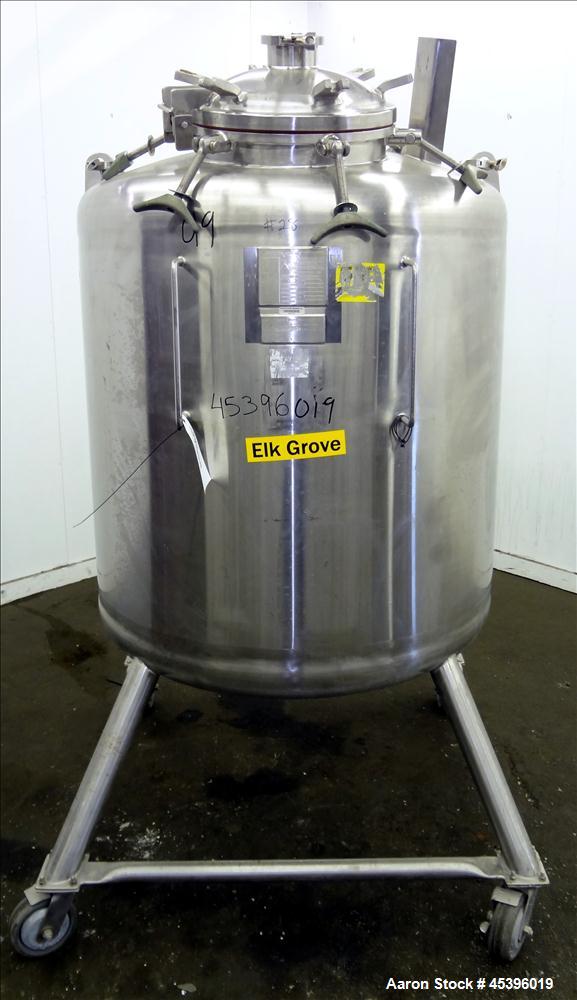 Used 800 Liter Stainless Steel Precision Stainless Pressure Tank