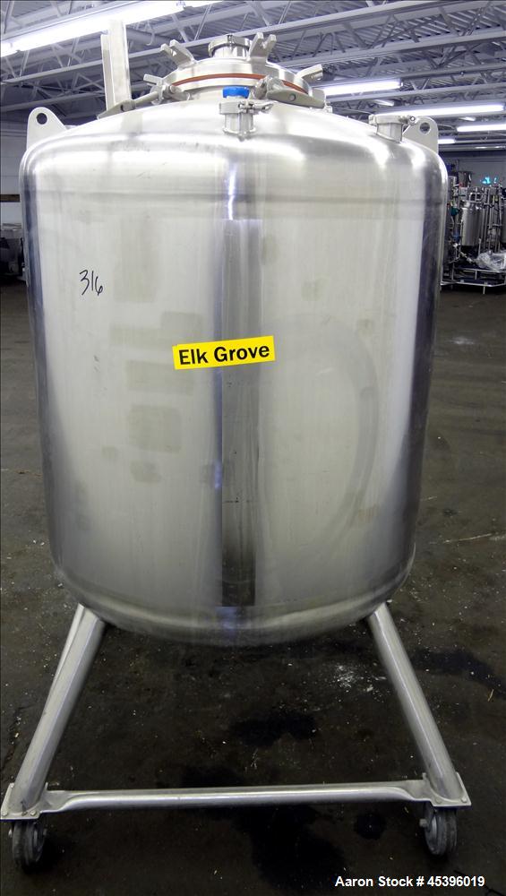 Used 800 Liter Stainless Steel Precision Stainless Pressure Tank
