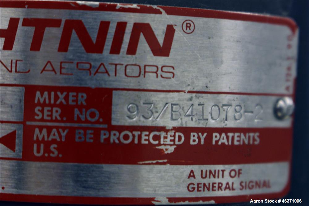 Used Precision Stainless Pressure Tank, 600 Liter (158.50 Gallon), 316L Stainless Steel, Vertical. 36" Diameter x 36" straight side, dished top and bottom heads. Vessel rated 40 psi at -20 to 300 deg...