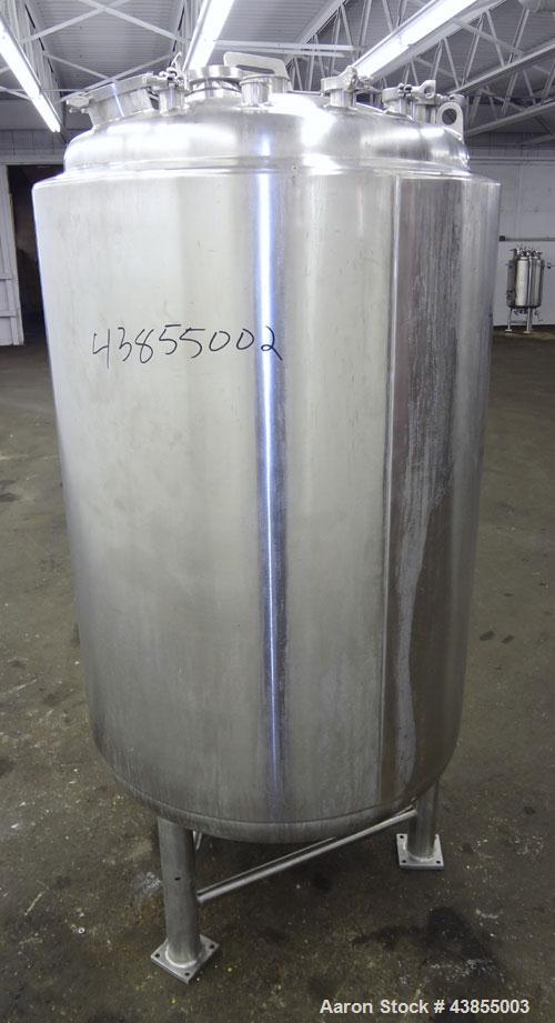 Used 130 Gallon Stainless Steel Pure-Flo Pressure Tank