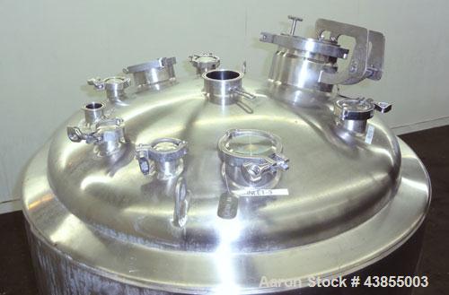 Used 130 Gallon Stainless Steel Pure-Flo Pressure Tank