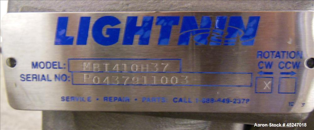 Used 200 Gallon Stainless Steel Pure-Flo Precision Tank, Model MBI410H37