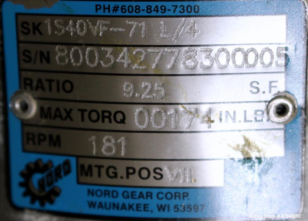 Used Pure-Flo Precision Pressure Tank, 150 liter (39.6 Gallons), 316L Stainless