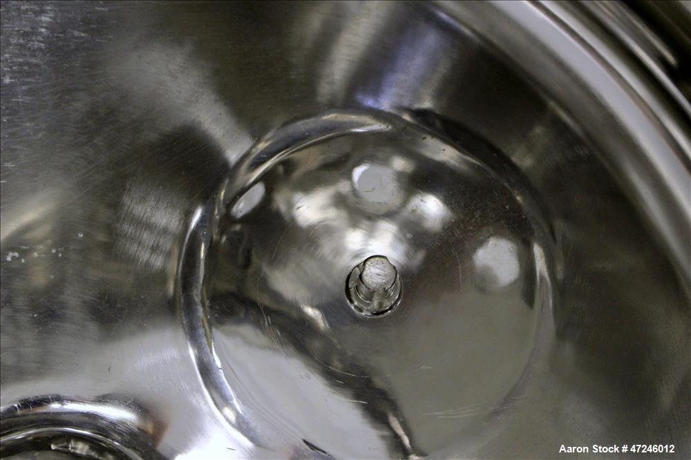 Used Pure-Flo Precision Pressure Tank, 150 liter (39.6 Gallons), 316L Stainless