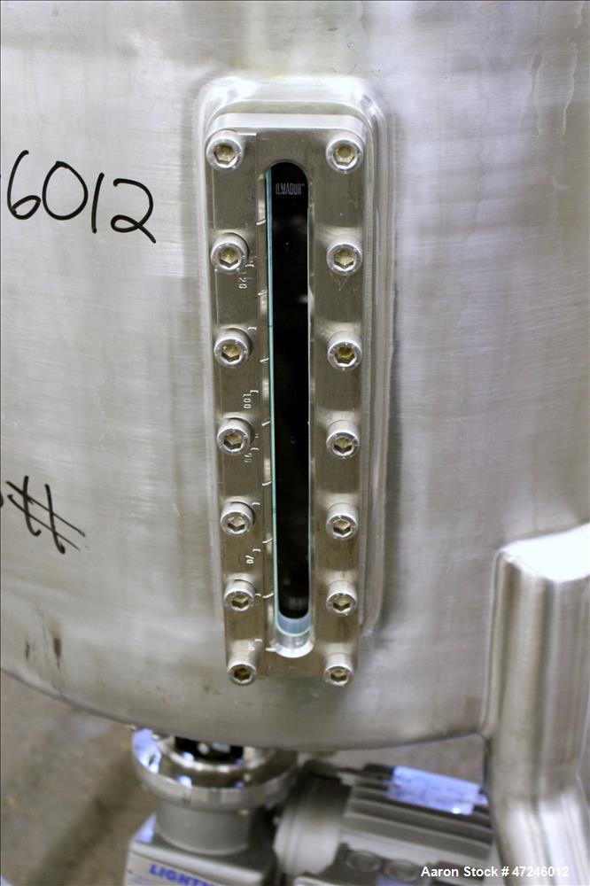 Used Pure-Flo Precision Pressure Tank, 150 liter (39.6 Gallons), 316L Stainless