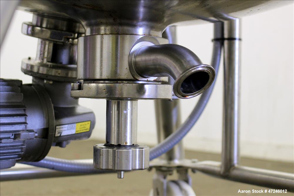 Used Pure-Flo Precision Pressure Tank, 150 liter (39.6 Gallons), 316L Stainless