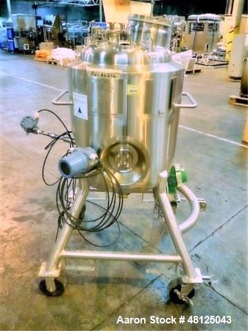 Used Purflo Precision 100 Liter (26.4 Gallon) Mixing Vessel