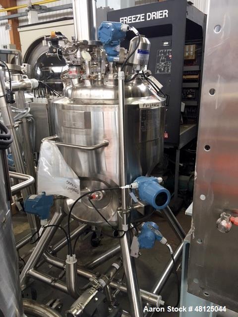 Used Purflo Precision 100 Liter (26.4 Gallon) Mixing Vessel