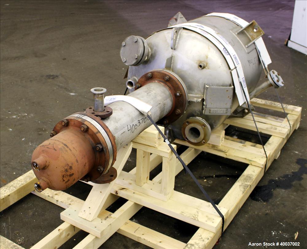 Used 100 Gallon Stainless Steel Robert Mitchell Co Pressure Tank