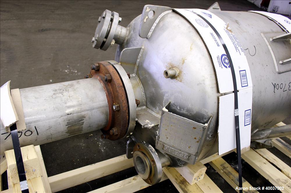 Used 100 Gallon Stainless Steel Robert Mitchell Co Pressure Tank