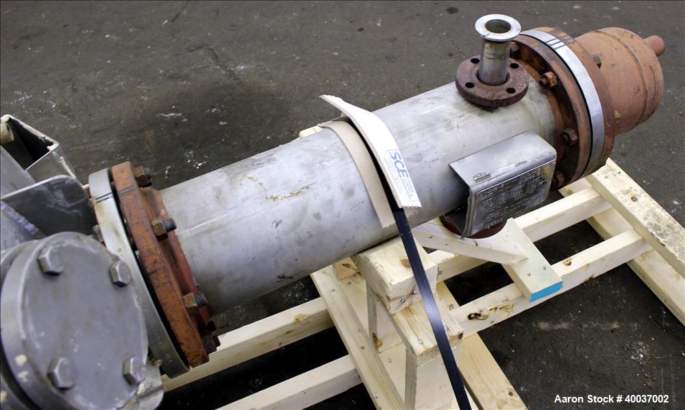 Used 100 Gallon Stainless Steel Robert Mitchell Co Pressure Tank
