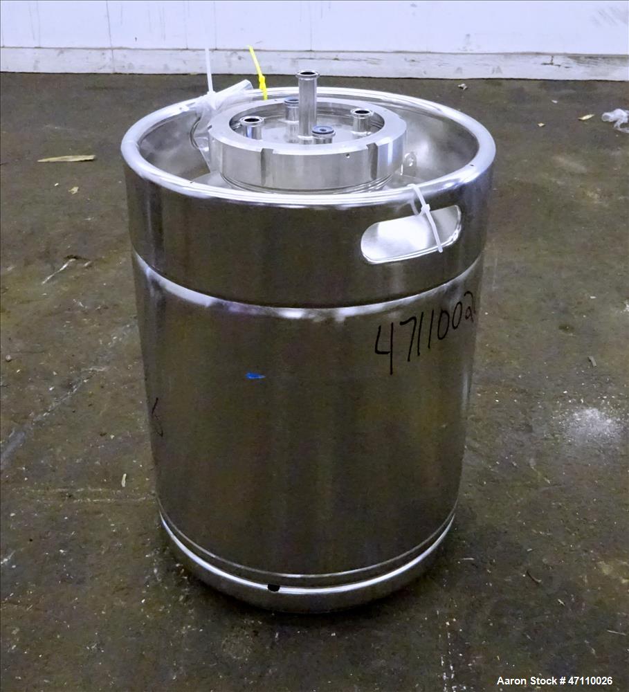 Used- Bolz Rutten Sterile Storage Systems Pressure Tank, 13.2 Gallon