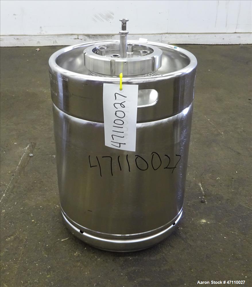 Used- Bolz Rutten Sterile Storage Systems Pressure Tank, 13.2 Gallon