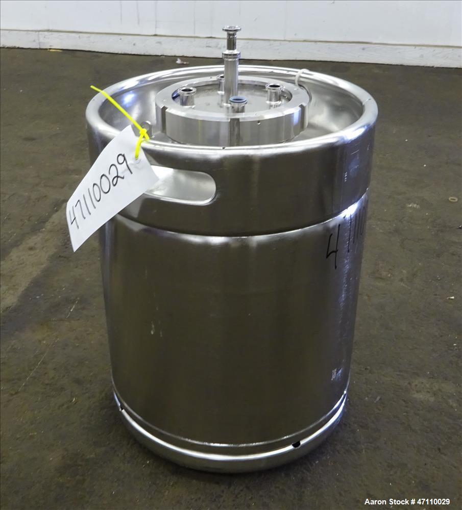 Used- Bolz Rutten Sterile Storage Systems Pressure Tank, 13.2 Gallon