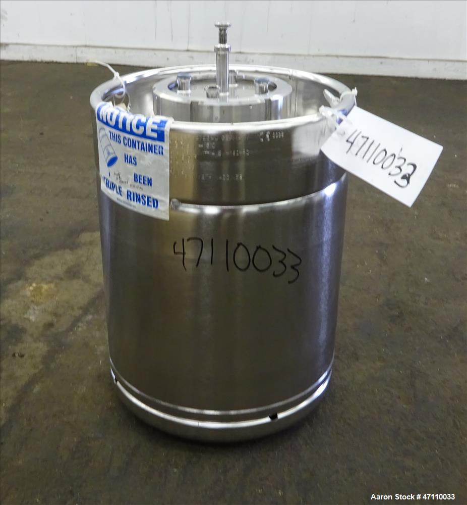 Used- Bolz Rutten Sterile Storage Systems Pressure Tank, 13.2 Gallon