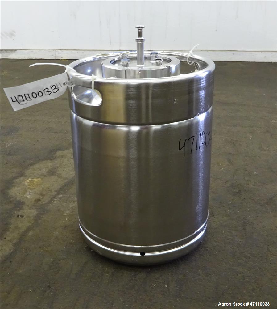 Used- Bolz Rutten Sterile Storage Systems Pressure Tank, 13.2 Gallon