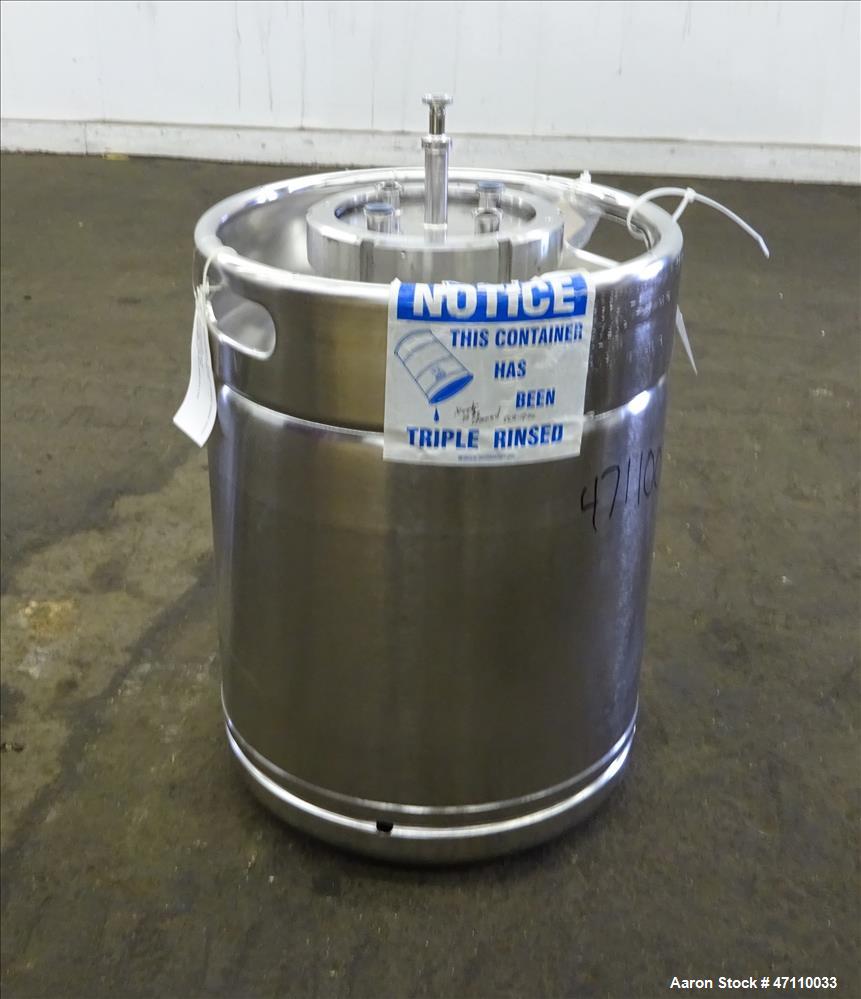 Used- Bolz Rutten Sterile Storage Systems Pressure Tank, 13.2 Gallon