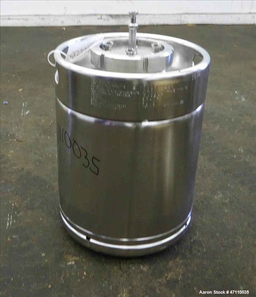 Used- Bolz Rutten Sterile Storage Systems Pressure Tank, 13.2 Gallon