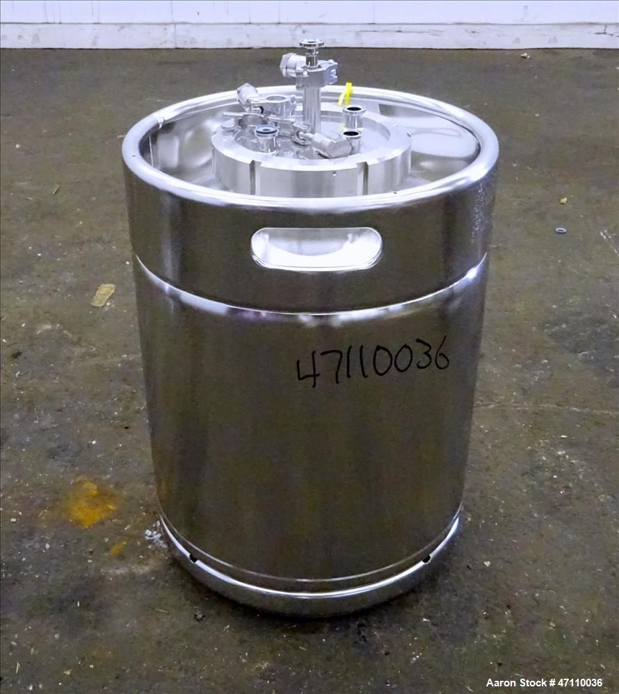 Used- Bolz Rutten Sterile Storage Systems Pressure Tank, 13.2 Gallon