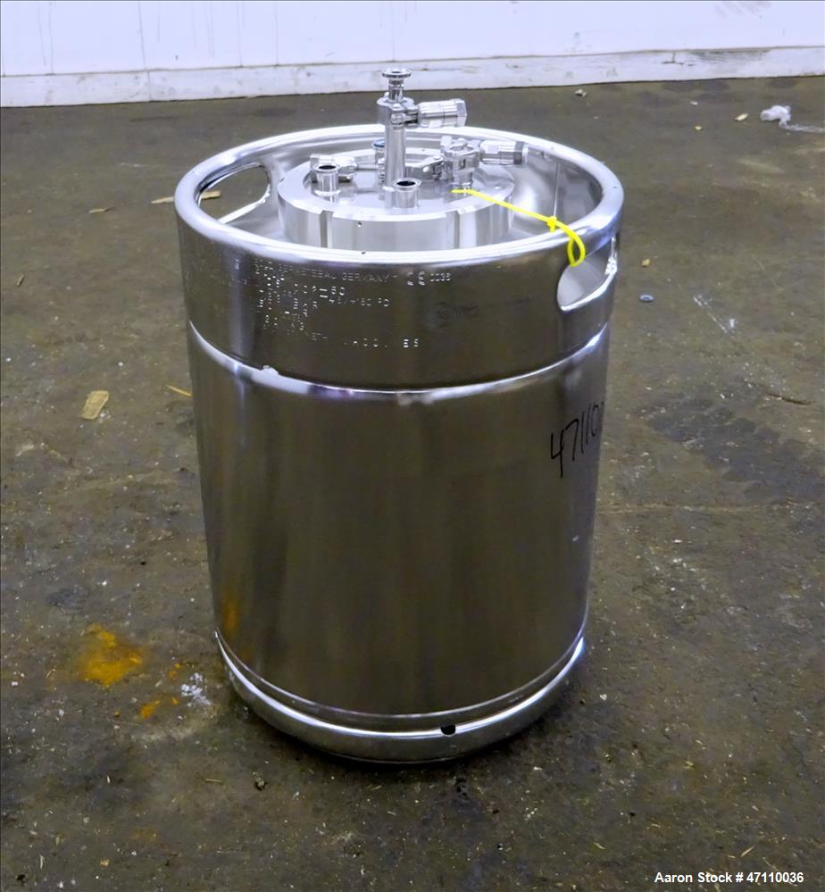 Used- Bolz Rutten Sterile Storage Systems Pressure Tank, 13.2 Gallon