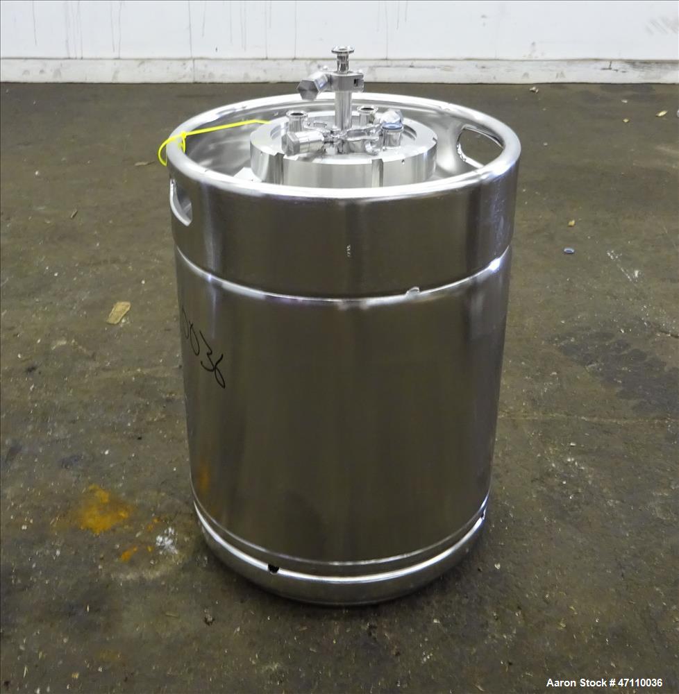 Used- Bolz Rutten Sterile Storage Systems Pressure Tank, 13.2 Gallon