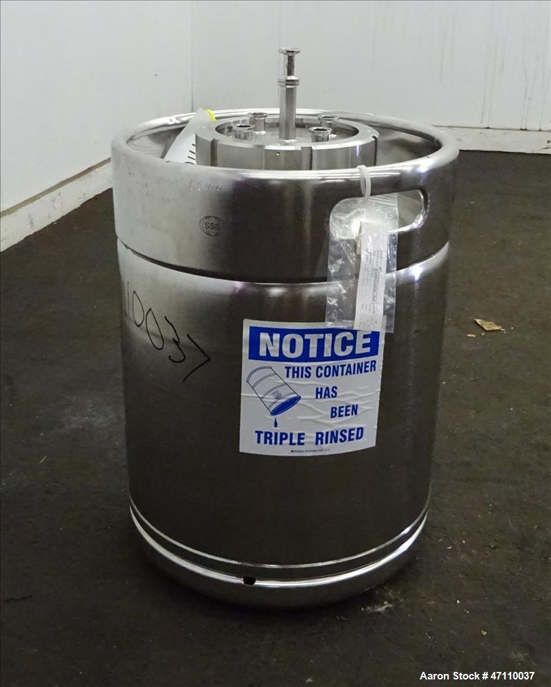 Used- Bolz Rutten Sterile Storage Systems Pressure Tank, 13.2 Gallon