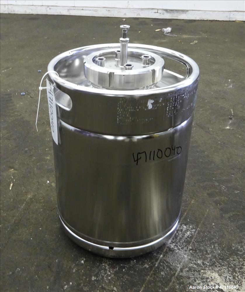 Used- Bolz Rutten Sterile Storage Systems Pressure Tank, 13.2 Gallon