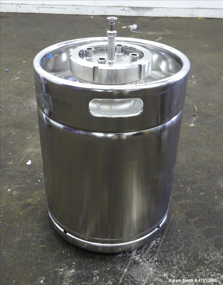 Used- Bolz Rutten Sterile Storage Systems Pressure Tank, 13.2 Gallon