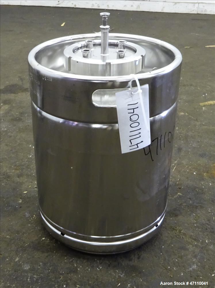 Used- Bolz Rutten Sterile Storage Systems Pressure Tank, 13.2 Gallon