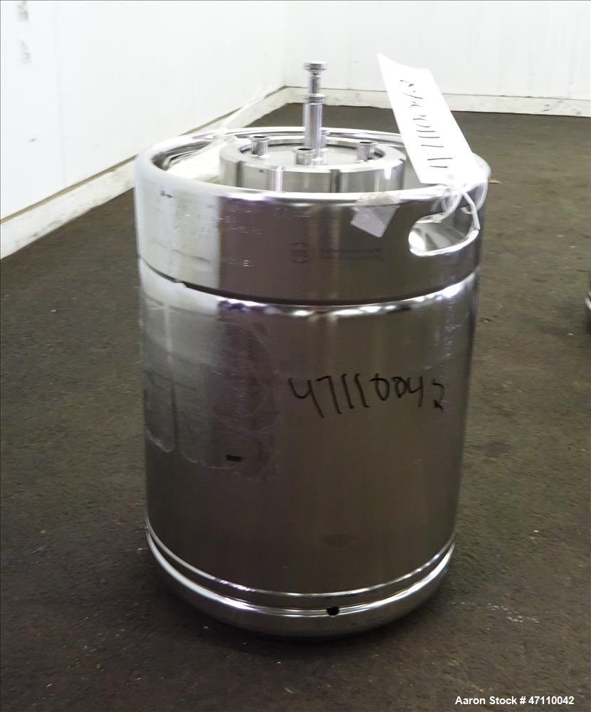 Used- Bolz Rutten Sterile Storage Systems Pressure Tank, 13.2 Gallon