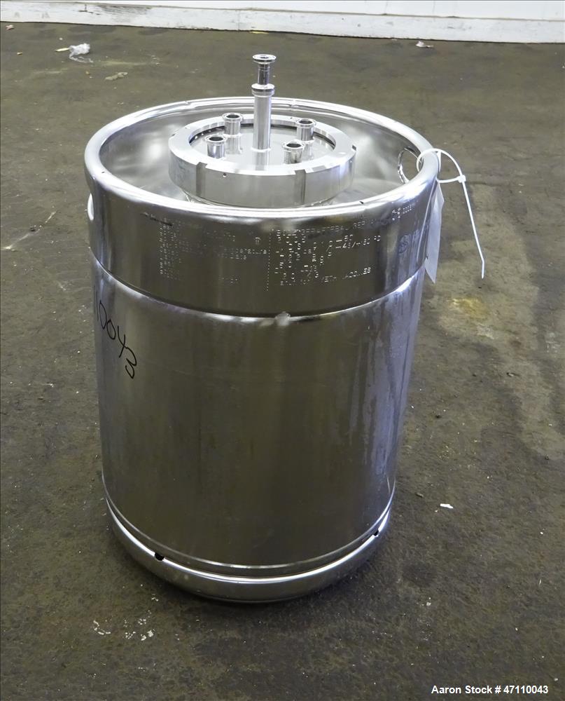 Used Bolz Rutten Sterile Storage Systems Pressure Tank, 13.2 Gallon