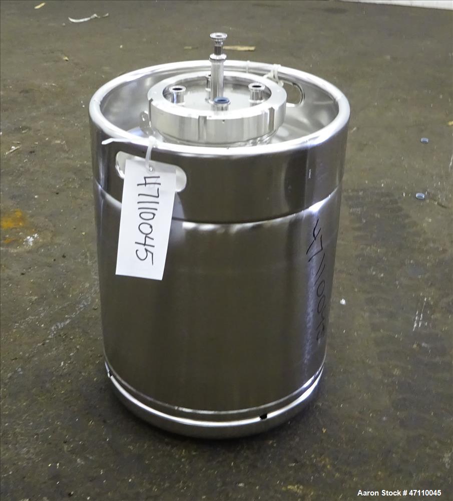 Used- Bolz Rutten Sterile Storage Systems Pressure Tank, 13.2 Gallon