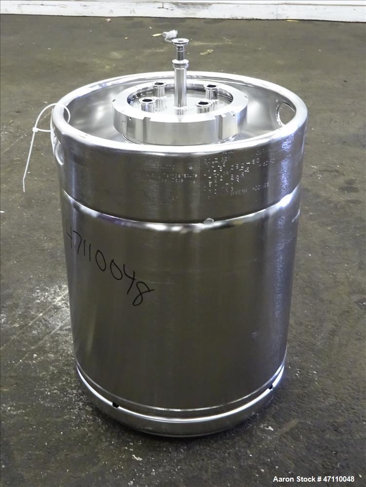 Used Bolz Rutten Sterile Storage Systems Pressure Tank, 13.2 Gallon