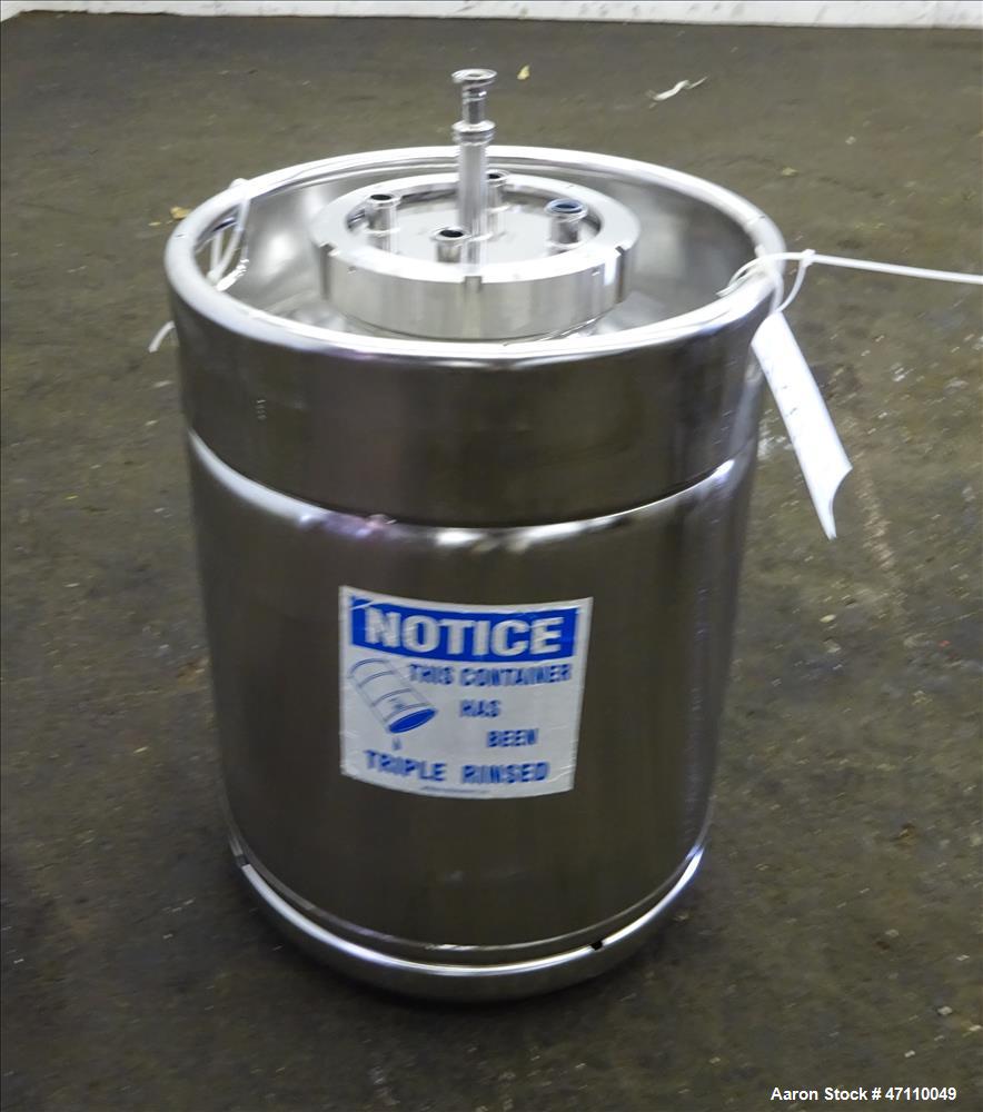 Used- Bolz Rutten Sterile Storage Systems Pressure Tank, 13.2 Gallon