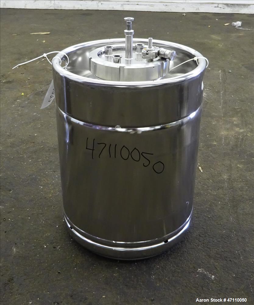 Used- Bolz Rutten Sterile Storage Systems Pressure Tank, 13.2 Gallon