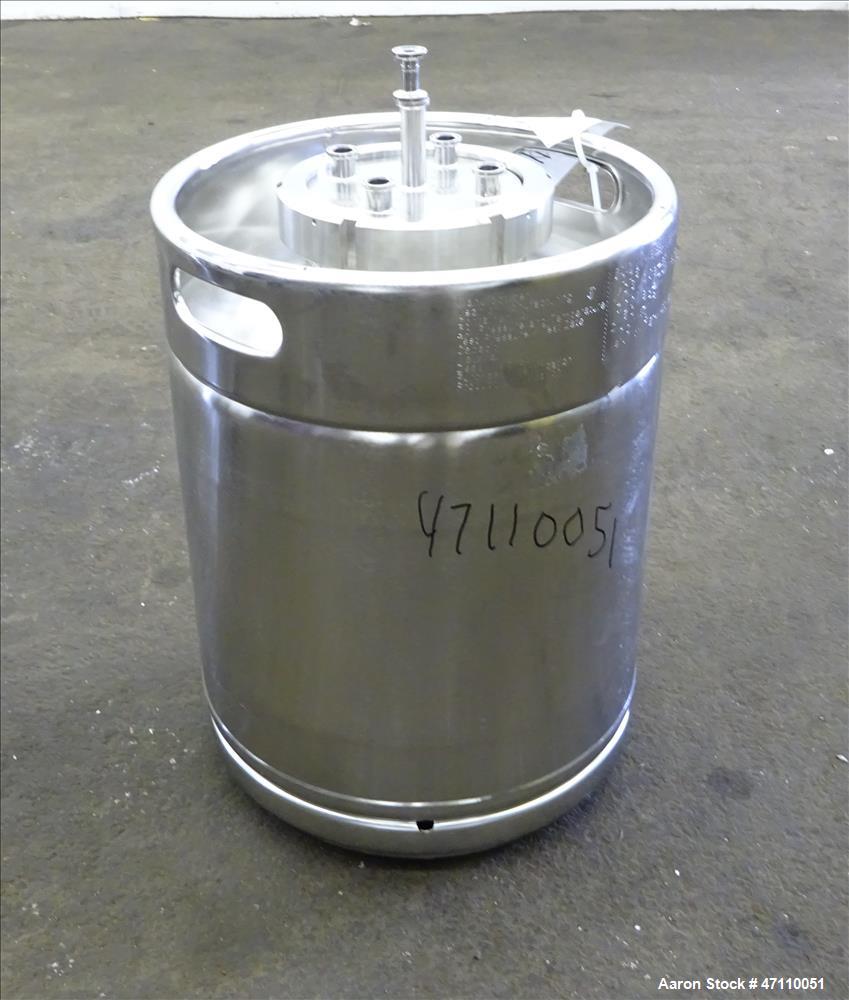 Used- Bolz Rutten Sterile Storage Systems Pressure Tank, 13.2 Gallon