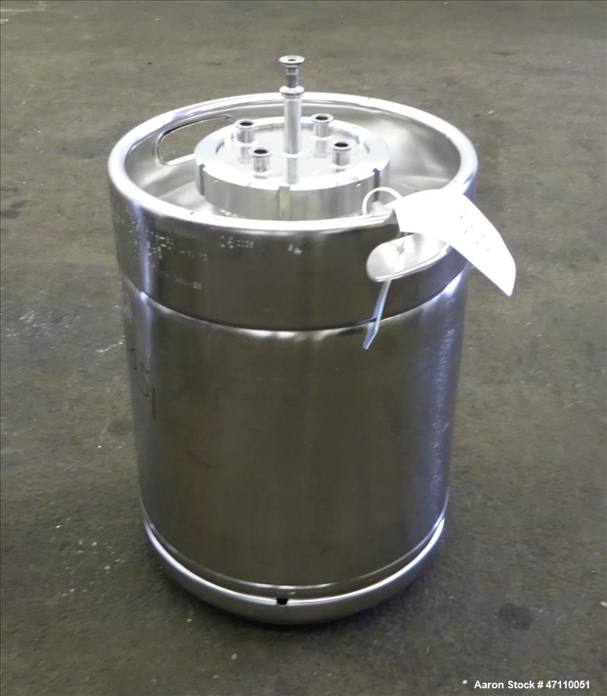 Used- Bolz Rutten Sterile Storage Systems Pressure Tank, 13.2 Gallon