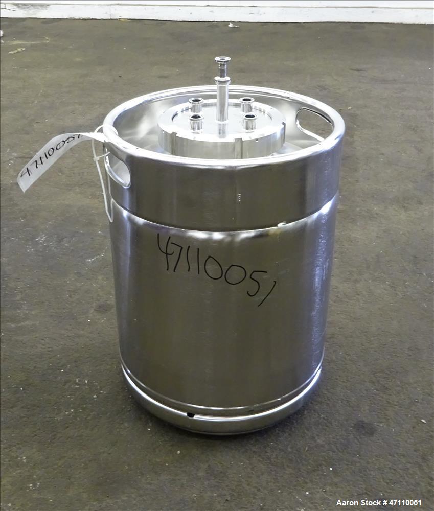 Used- Bolz Rutten Sterile Storage Systems Pressure Tank, 13.2 Gallon