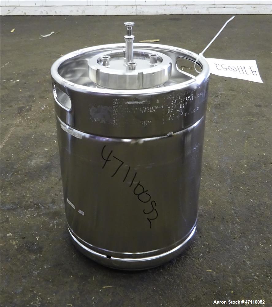 Used- Bolz Rutten Sterile Storage Systems Pressure Tank, 13.2 Gallon