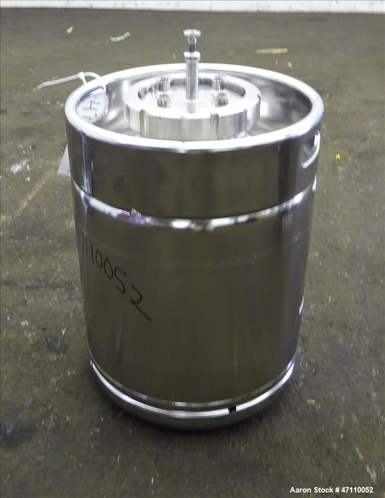 Used- Bolz Rutten Sterile Storage Systems Pressure Tank, 13.2 Gallon