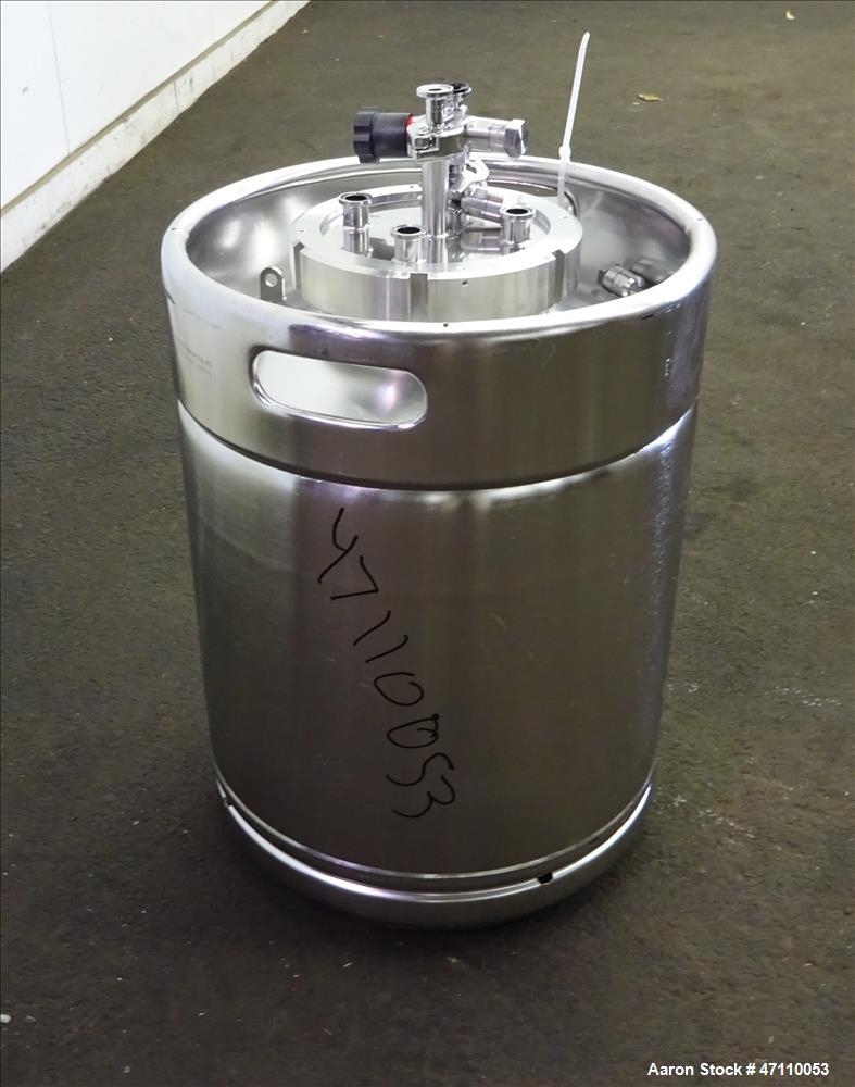 Used- Bolz Rutten Sterile Storage Systems Pressure Tank, 13.2 Gallon