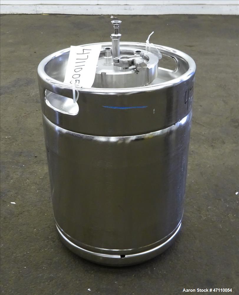 Used- Bolz Rutten Sterile Storage Systems Pressure Tank, 13.2 Gallon